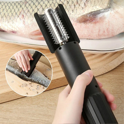 1PC Fish Scale Remover Electric Scraper Cordless Portable Scaler Automatic Tool