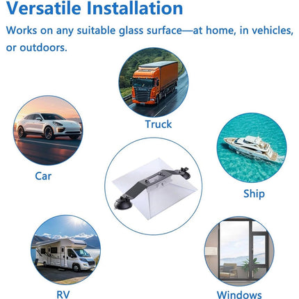 Starlink Mini Suction Cup Mount Car Mounting Kit for Cars Windows & Sunroofs