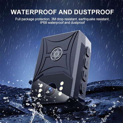 18 Hour 1080P Camcorder Mini Police Body Camera HD 120° Video DVR IR Night Cam