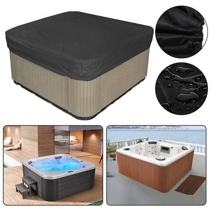 Hot Tub Spa Cover Dust Cap Square Anti-UV Durable Protective Guard Waterproof AU