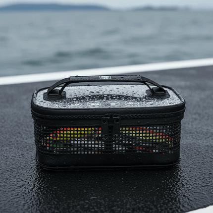 Saltwater Tackle Rinse Box For Rinse Drain Store Fishing Lures