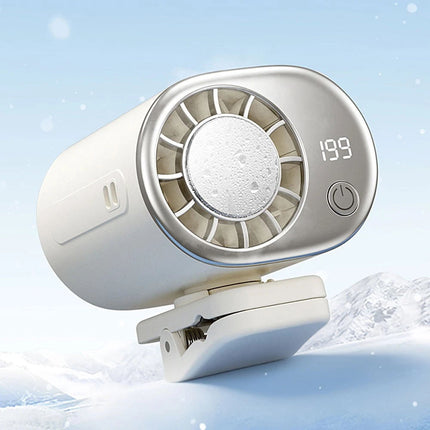 Car Clip On Air Conditioner Fan with 16°C Semiconductor Cooling Chips 199 Speeds