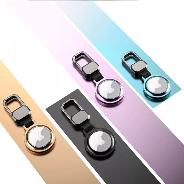 4 Pcs For Apple AirTag Heavy Duty Metal Case Air Tag Shell Shockproof Cover