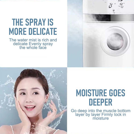 4Pcs Portable Mini Humidifier USB Rechargeable Nano Mist Maker for Office Desk Travel