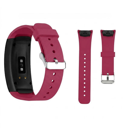 Samsung Smart Wristband Gear Fit 2 Pro/Fit2 Band Sport Silicone Wrist Strap Vermilion