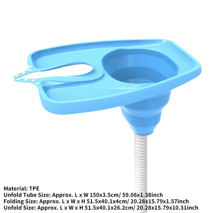 Portable Hair Basin Salon Hairdressing Shampoo Bowl Hair Washing Sink Home OD