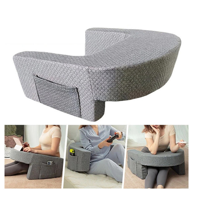 Reading Pillow Lap Desk Arm Rest Support Pad Table for Gaming Working Bed Sofa