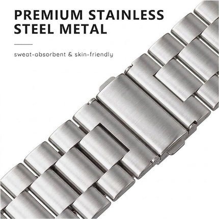 Apple Watch Band Strap iWatch Stainless Steel Series 11 10 9 8 Ultra SE 42 46mm Silver
