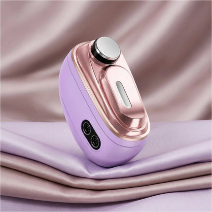 2 in 1 Electric Nail Clipper Nail Polishing Auto Nail Trimmer Scissor File Light
