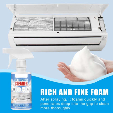 3PCS 60ml Air Conditioner Foaming Cleaner Air Con Coil Foam Cleaning Sprays