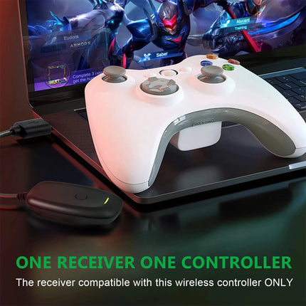 Wireless Game Controller Gamepad For MS XBOX 360 Console Windows 10 8 7