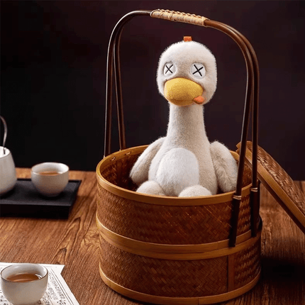 Magnetic Duck Soft Plush Toy Cute Detachable Duck Stuffed Animal Plushies Dolls