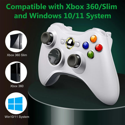 Wireless Game Controller Gamepad For MS XBOX 360 Console Windows 10 8 7