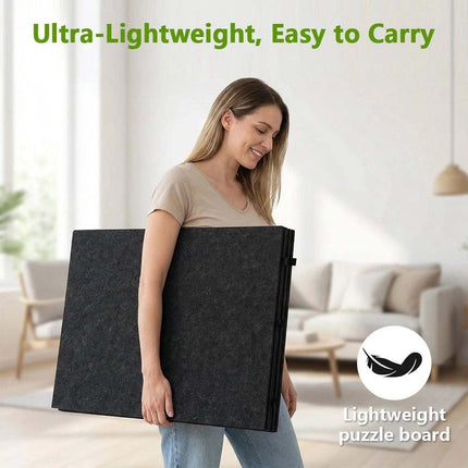 Felt Puzzle Board Felt Jigsaw Puzzle Board Tilting Puzzle Table 1000Pcs Storage