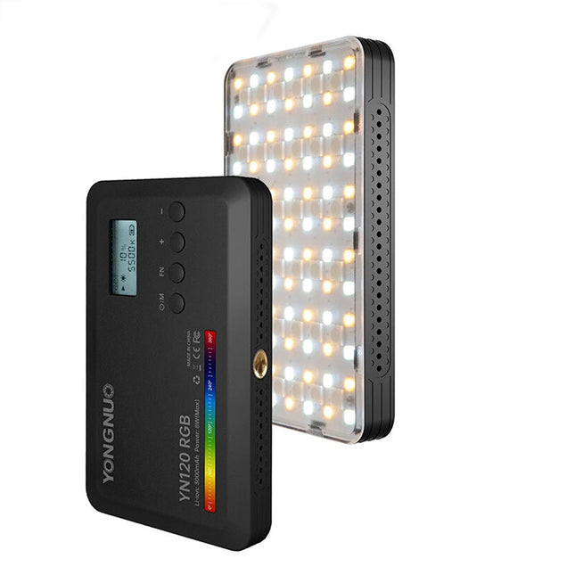 RGB LED Video Light 2500K-9900K Photography Light 3000mAh Studio