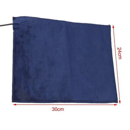 Pet USB Electric Heat Heated Heating Heater Pad Mat Blanket Bed Dog Cat Bunny 5V
