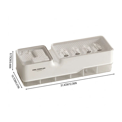 Cable Management Box ABS Desk Cord Organizer Charging Station Storage 1 Pack