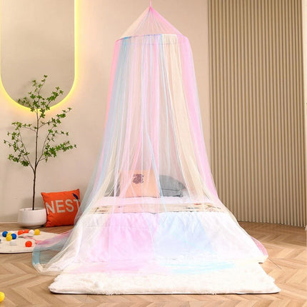 1pc Dome Mosquito Net Netting Canopy Princess Style Bed Canopy Bed Room Decor
