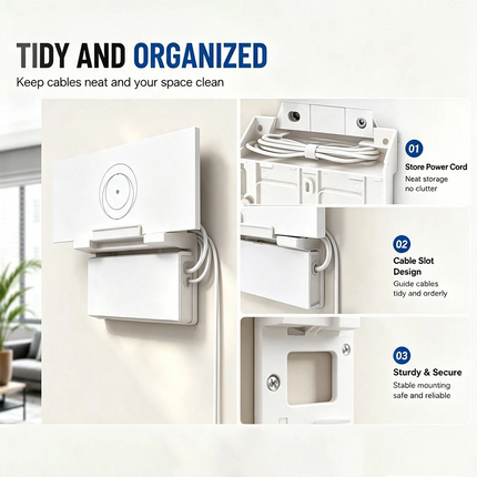 Starlink Gen 3 Router and Power Supply Wall Mount Kit Bracket for Starlink Gen 3