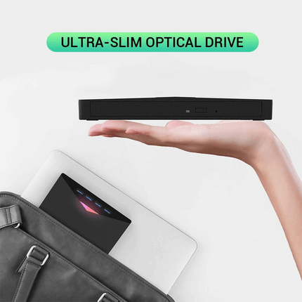 External CD DVD Drive USB 3.0 Writer Burner Player for PC Laptop Windows Linux