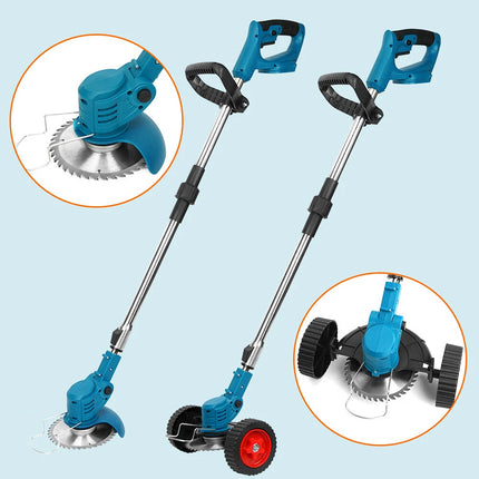 Cordless Electric Grass String Trimmer Lawn  Brush Mower Whipper Snipper
