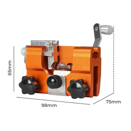 Portable Chainsaw Sharpener Jigs With 5 Grinding Head Tool Chain Saw