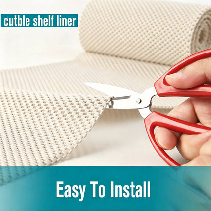 45x400cm Multi Purpose Anti Non Slip Grip Mat Rug Drawer Cupboard Underlay Liner