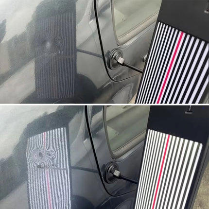 Paintless Dent Repair Removal Tool Checking Reflector Line Board With LED Light