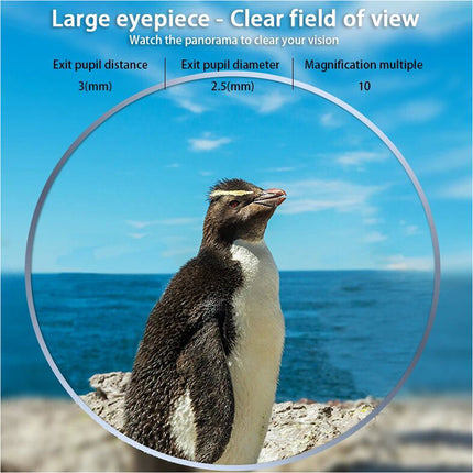 200x25 Binoculars Mini Pocket Waterproof Compact Telescope for Bird Watching