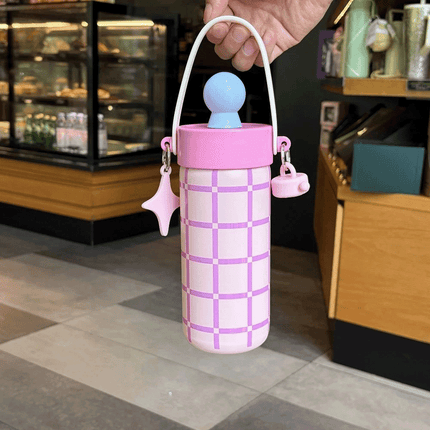 680 ML Thermos Cup Portable Vacuum Insulated Tumbler Office