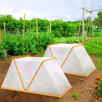 Garden Row Accelerator Plant Cover Foldable Vegetable Plant Protector Net Cage (Large)