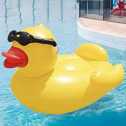 Inflatable Giant Duck Pool Float Swimming Floats Toy Lounge Beach Water Sports