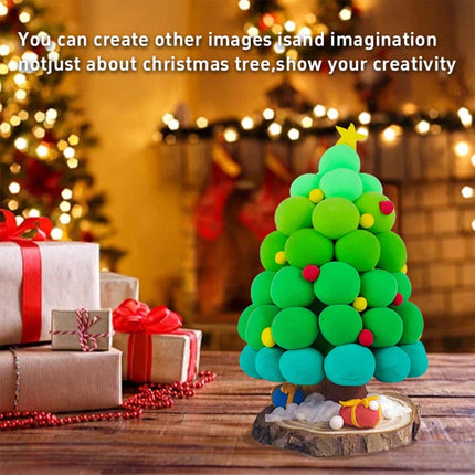 DIY Christmas Tree Clay Kit Make Your Own Christmas Tree Ornament Kit Gift