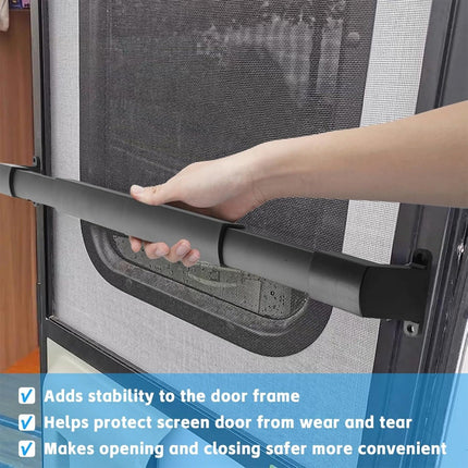 Camper Door Handle RC Screen Door Bar Adjustable RV Screen Door Cross