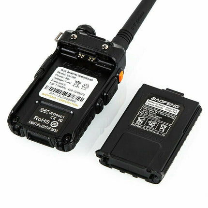 LCD Long Range UHF with Headsets USB Rechargeable
