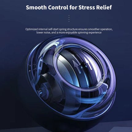 GYRO BALL Forearm Wrist Arm Exercise Gyroscopic Ball LED High Quality