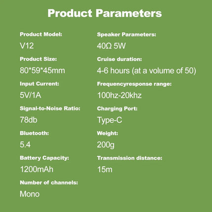 Powerful Bluetooth Speaker with LED Display Screen Wireless Portable Mini Stereo