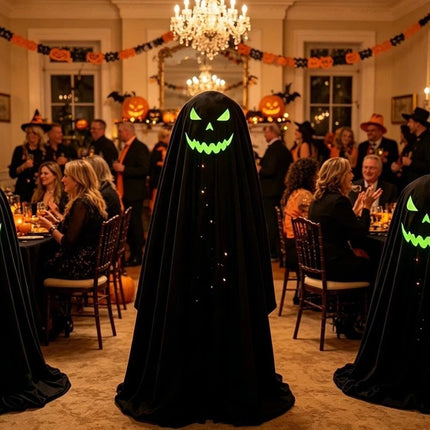 Soft LED Lights Outdoor Halloween Light-up Ghost Holiday Party Decor Style A