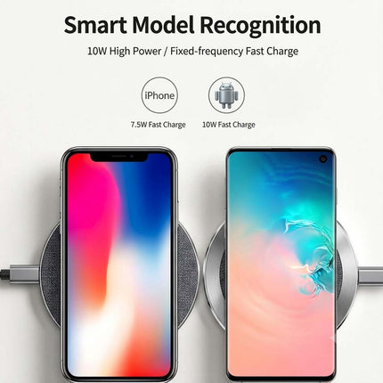 Wireless Charger 15W Fast Charging Pad For iPhone Samsung Android