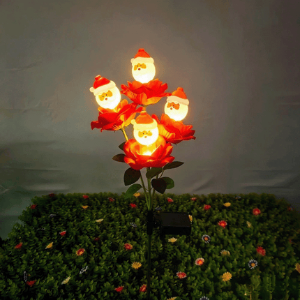 Waterproof Solar Christmas Lights LED Outdoor Ground Light Patio Decorations