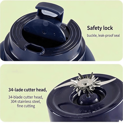Wireless Electric Juicer Portable Juicer Juicer Blender Kitchen Rechargeable