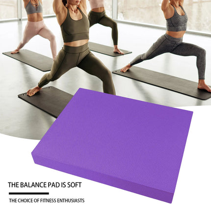 TPE Foam Balance Pad Yoga Exercise Mat Non-slip Fitness Stability Training Mat