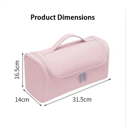 Portable Travel Case Compatible with Dyson Airwrap Complete Styler Attachments     (Pink)