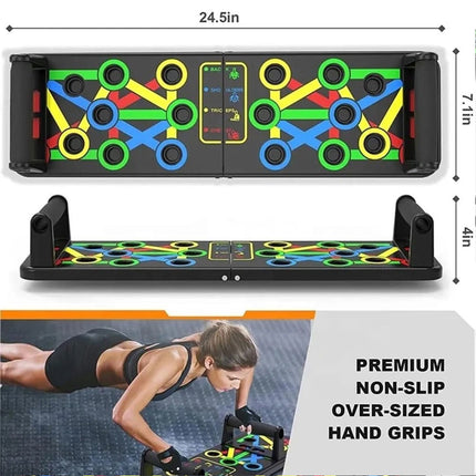Foldable Body Training Push-up Stand Multifunctional Home Fitness Equipment