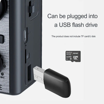 1200mAh Wind Up Solar Radio Emergency FM/AM USB Charger Led Torch