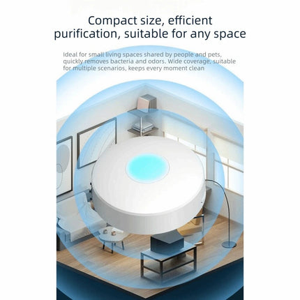 Air Purifier for Pets Rechargeable Air Purifier Quiet Pet Odor Eliminator Indoor