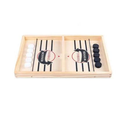 Large Sling Puck Paced SlingPuck Winner Board Game Family Games Toy Hockey Funny