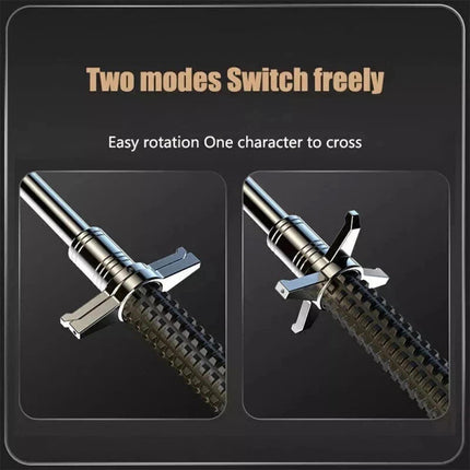 26INCH Walking Sticks Set Poles Anti-Shock Telescopic Adjustable Trekking Hiking