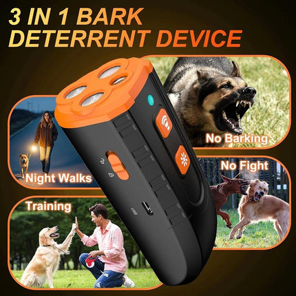 Outdoor Anti Bark Device Ultrasonic Dog Barking Control Stop Repeller Trainer