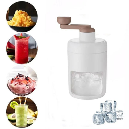 Ice Shaver Crusher Shredding Snow Cone Maker Machine Create Drink Tool